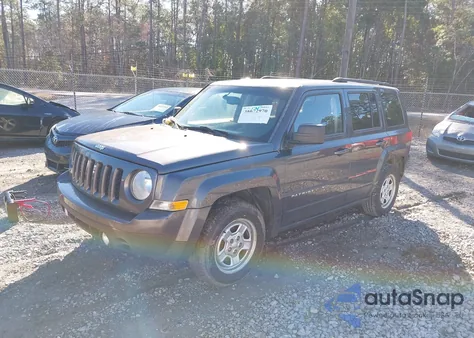 2016 Jeep Patriot Sport from USA, damaged, VIN 1C4NJPBB4GD576784